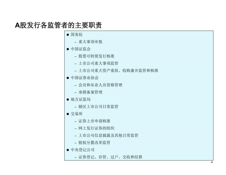 a股发行上市流程及关键事项介绍汇编_第5页