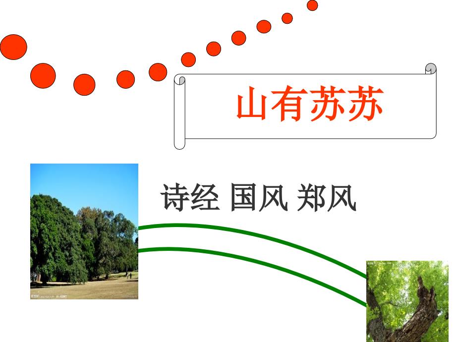 山有扶苏隰有荷华不见子都乃见狂且-诗经国风_第1页