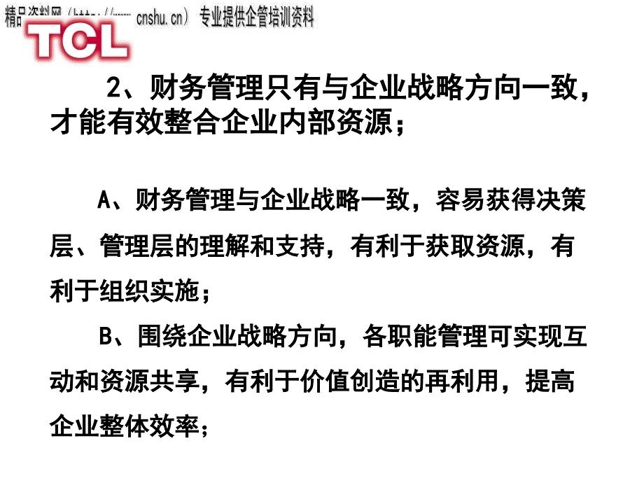 企业战略与财务管理的组织实施方案_第4页