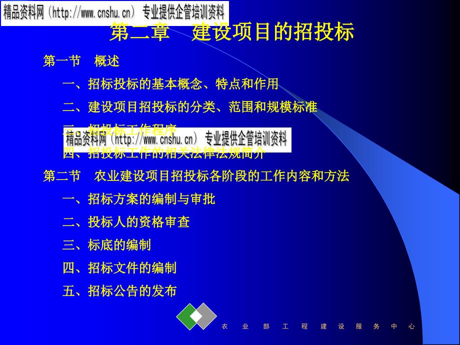 农业基本建设项目组织实施管理方案_第4页