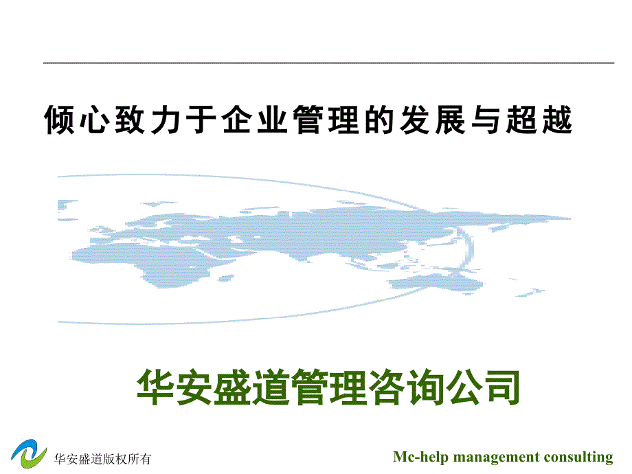 盛道管理咨询方法体系_第1页