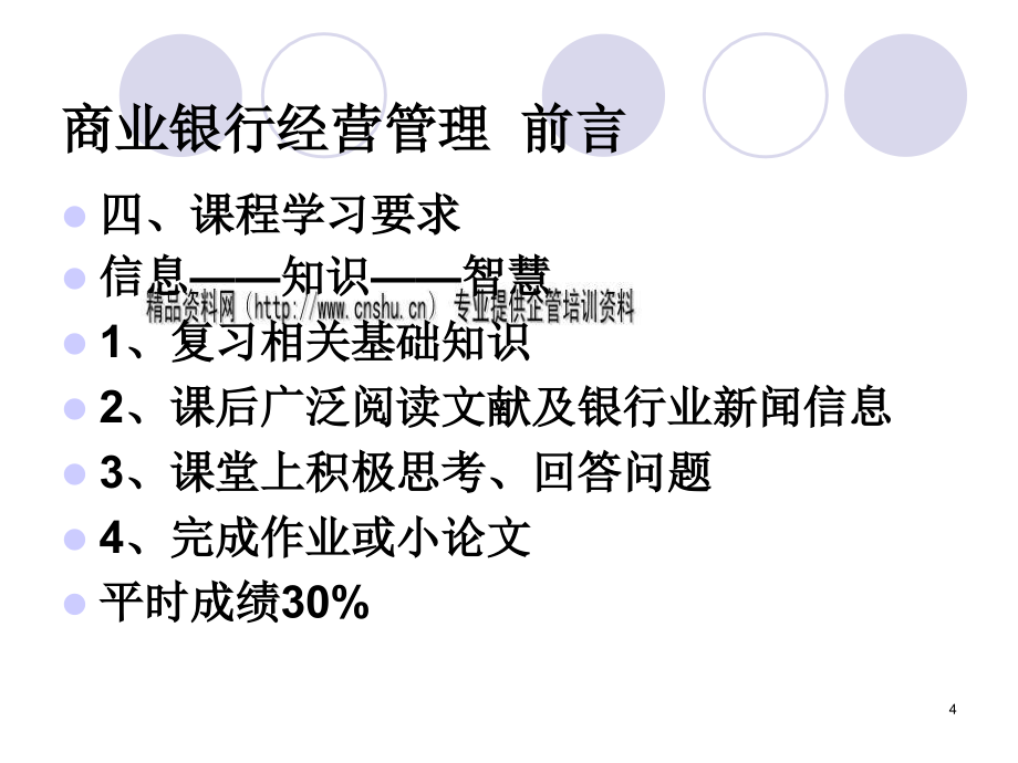 商业银行经营管理培训教材_第4页