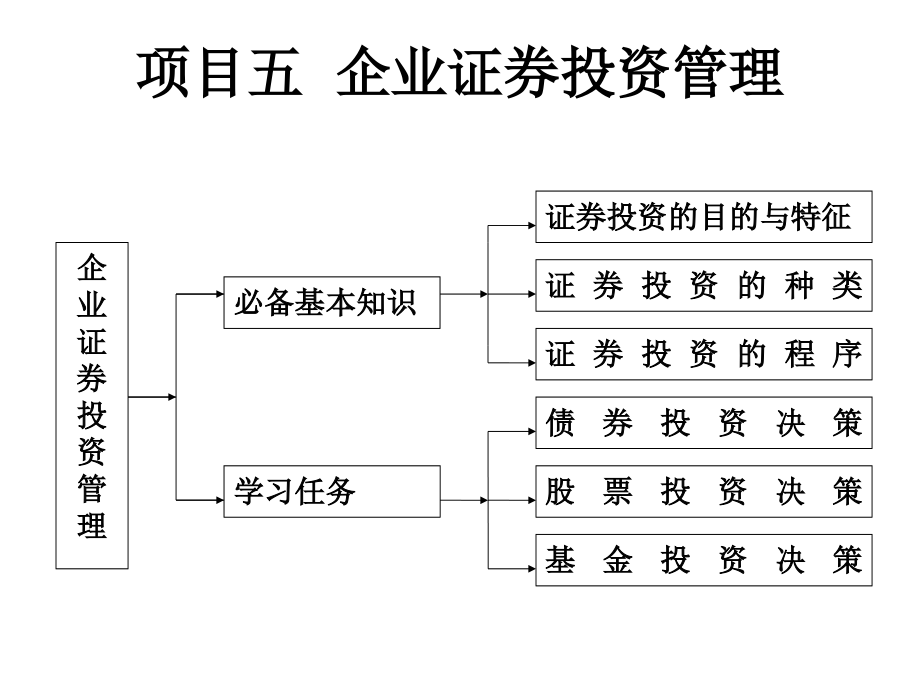 企业证券投资管理培训教材_第1页