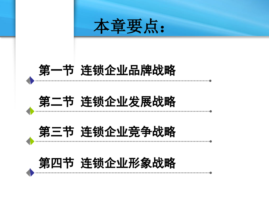 连锁企业经营战略教材_第2页