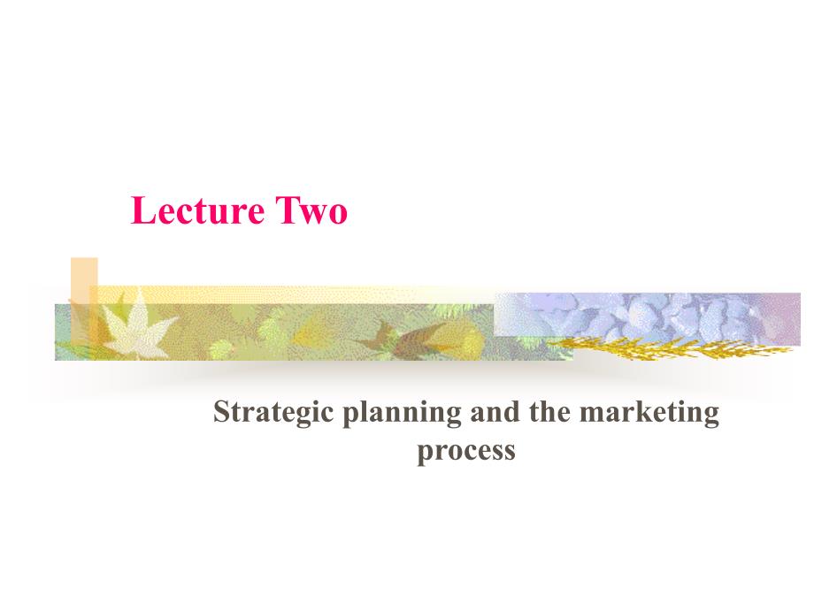 strategic planning(英文版)_第2页