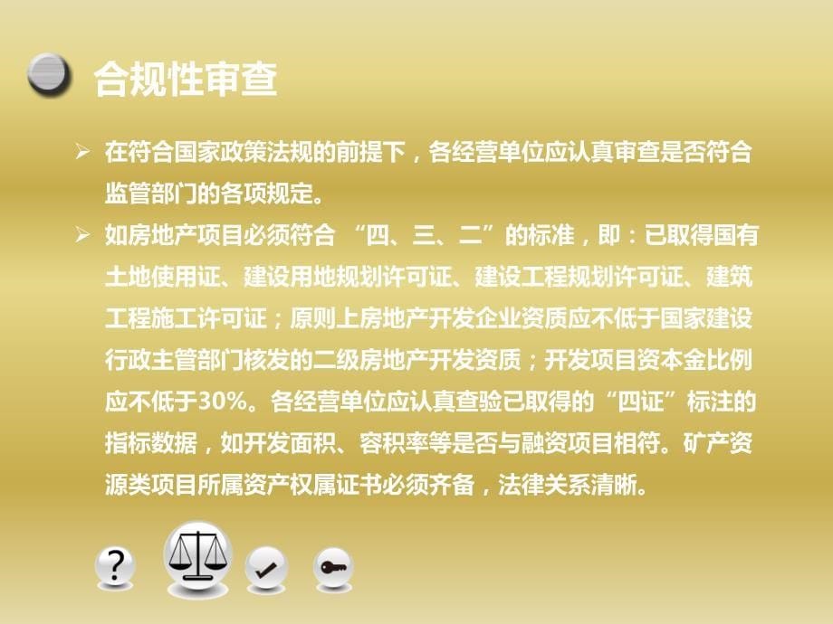 投资项目审查与风险控制要点资料_第5页