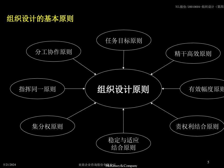 tcl股份有限公司管理整合咨询-组织设计方案_第5页