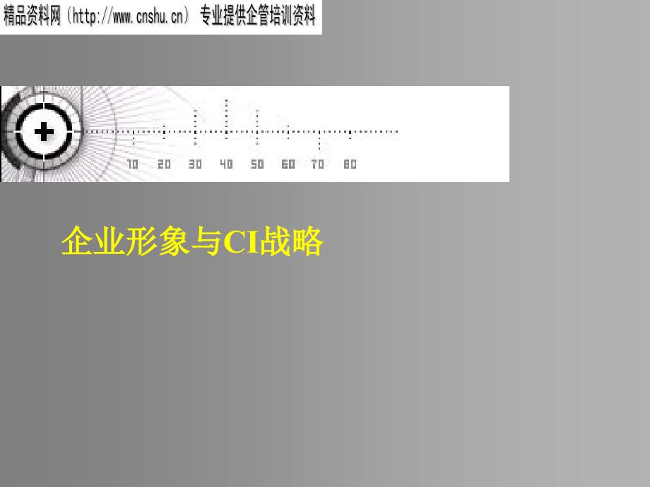 企业形象与ci战略管理方案1_第1页