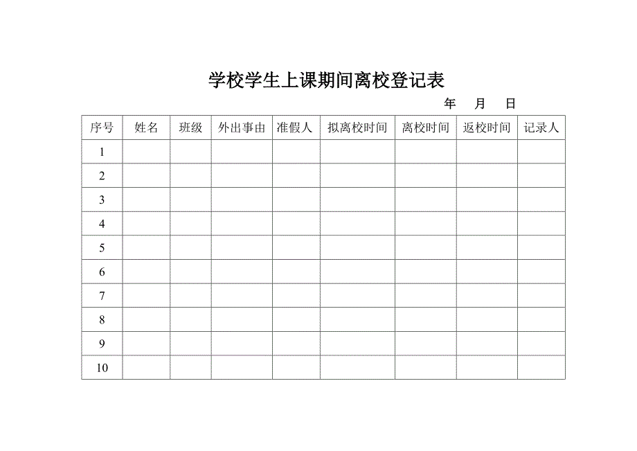 学校警务室台账_第4页