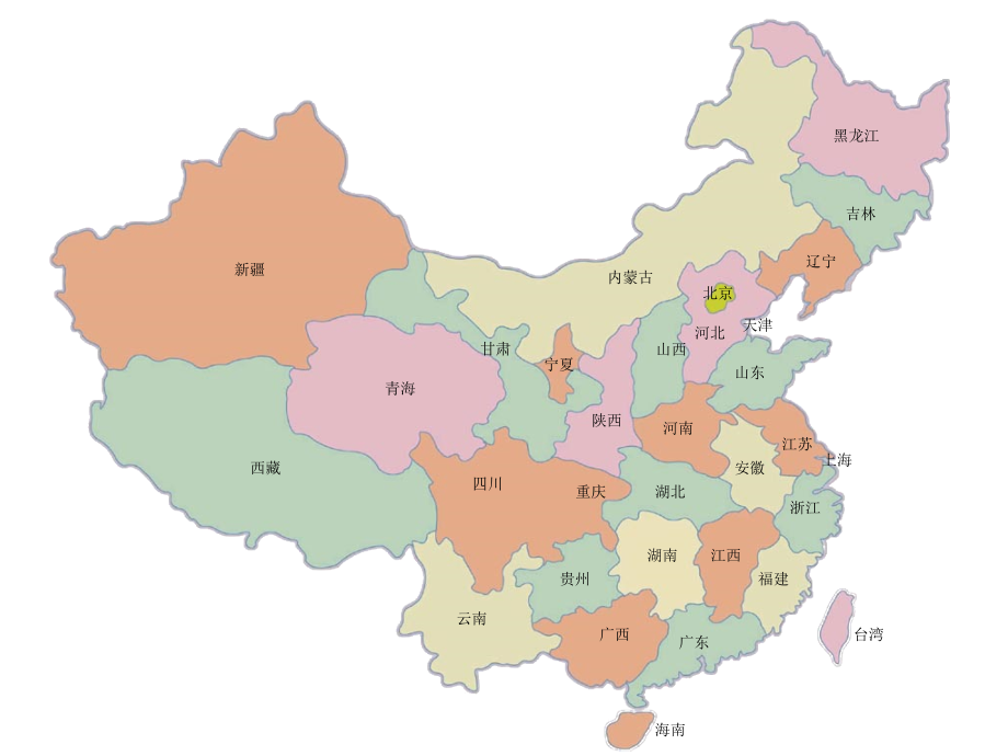 中国地图、各省地图、山川、河流普及_第2页