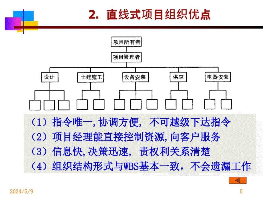 工程项目组织结构讲义课件_第5页