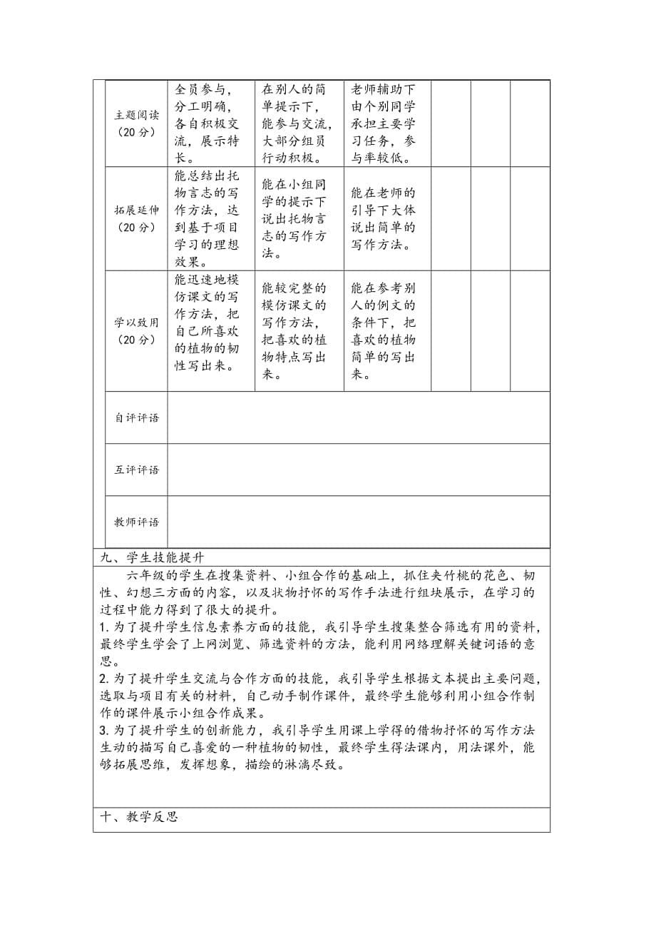 高级技术培训作业1苏教版六年级语文下册  《夹竹桃》_第5页