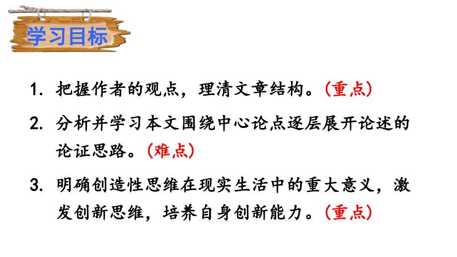 部编人教版九年级上语文《19 谈创造性思维》优质精品公开课课件_第4页