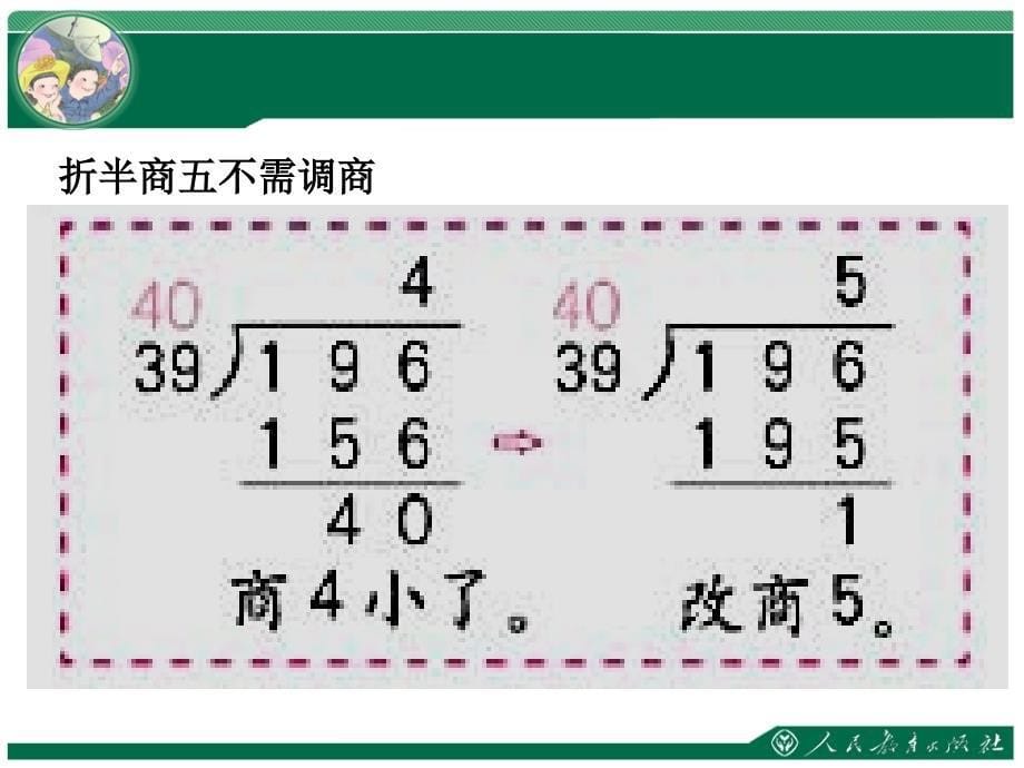 人教版四年级数学上册除数是两位数除法课件_第5页