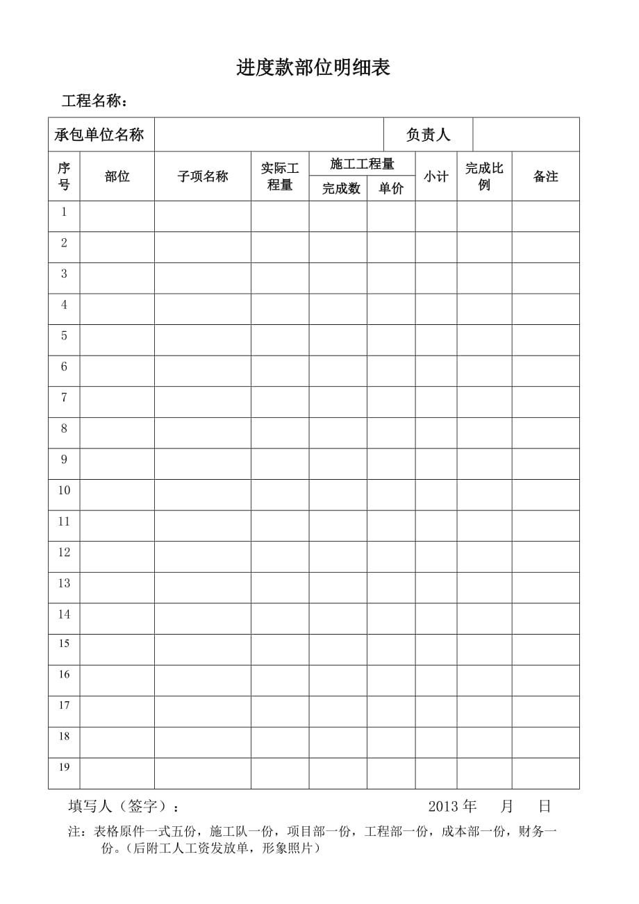 装修施工队进度款申报单_第2页