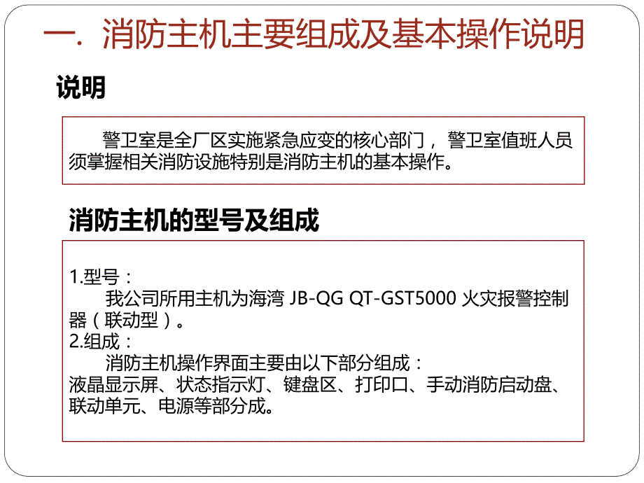 消防主机操作及火警处理说明---hcp资料_第3页