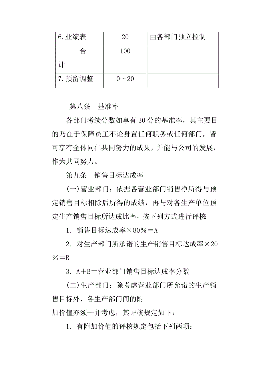 家电制造业绩效奖金管理制度.doc_第3页