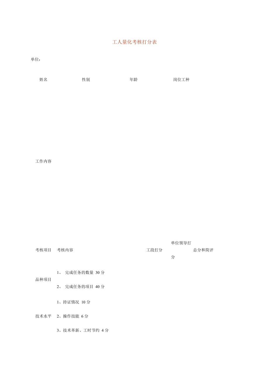 工人量化考核打分表.doc_第1页