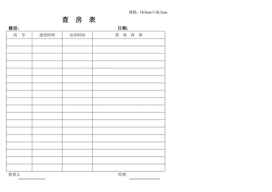 星级酒店管理表格汇集.doc_第2页