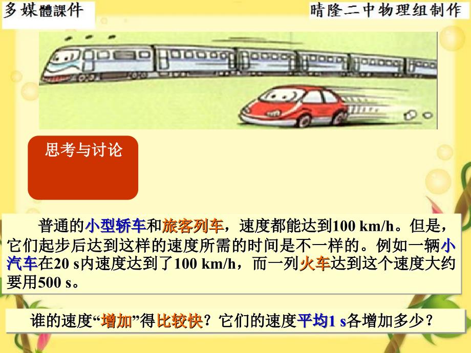 速度和加速度资料教学课件资料_第3页