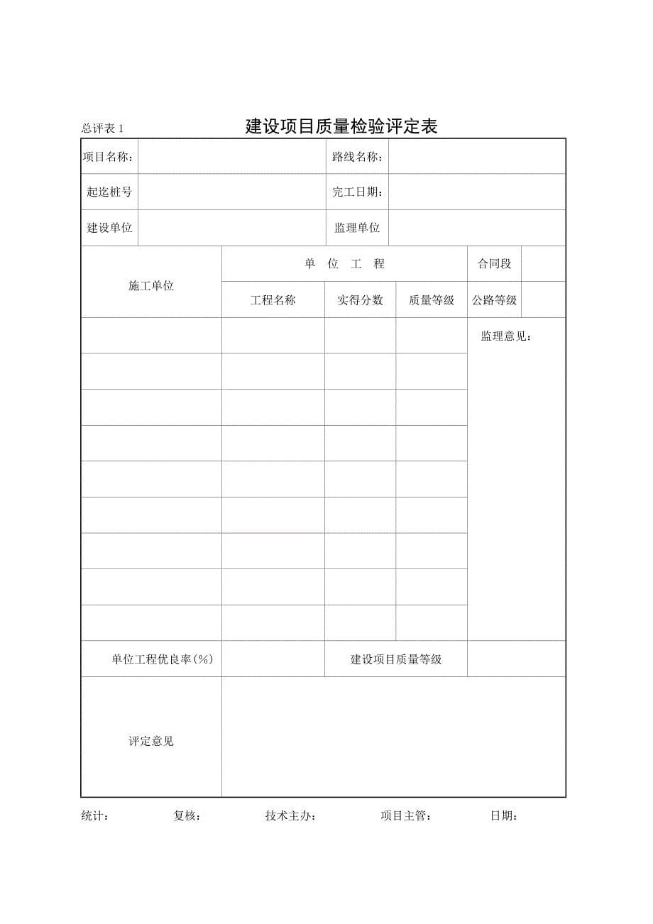 公路工程质量评定表.doc_第5页