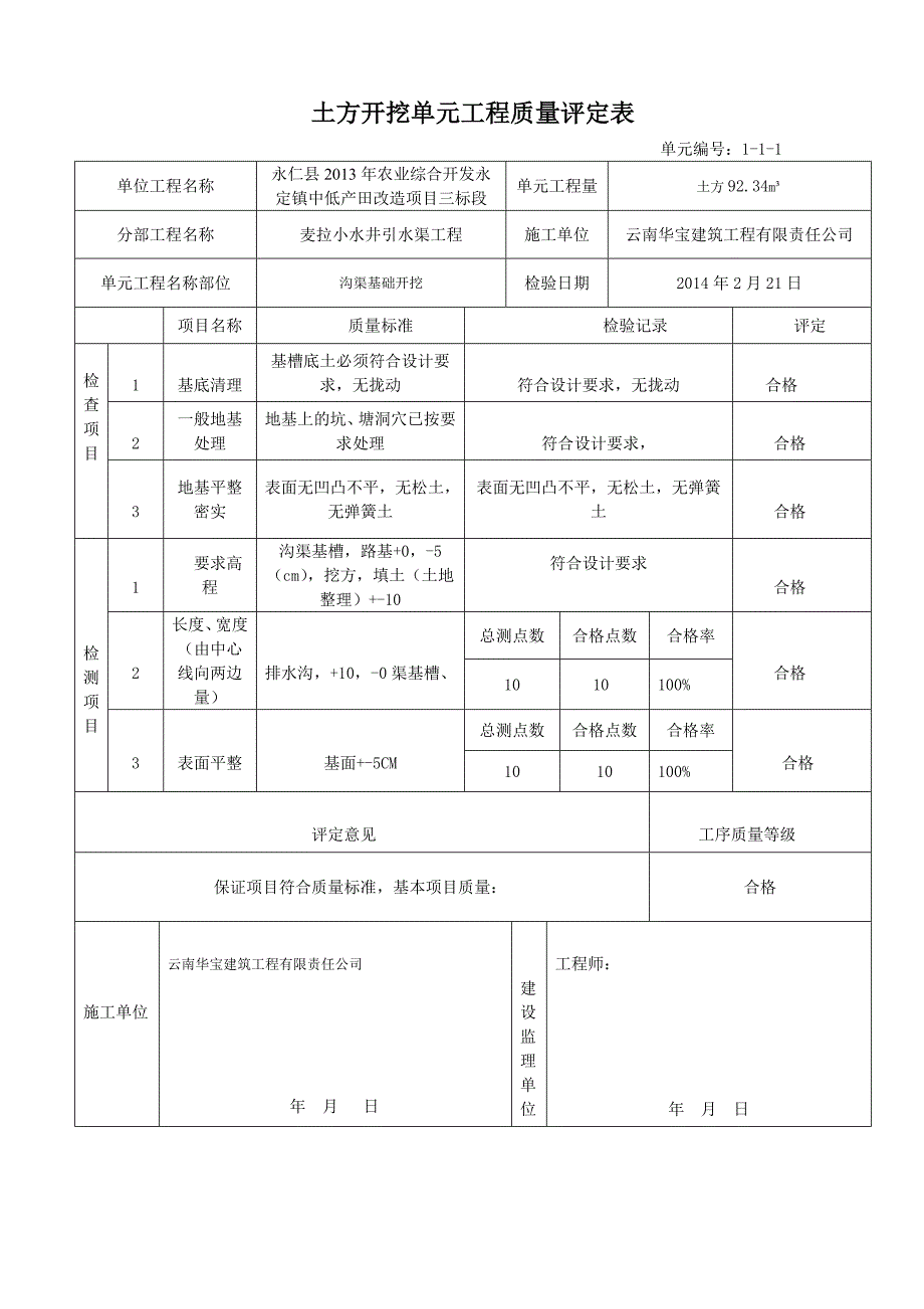 水利水电工程施工质量评定表_1_第3页