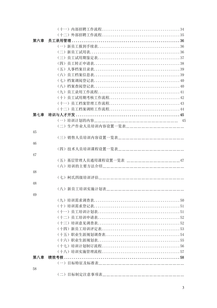 人力资源管理职位工作手册_1_第3页