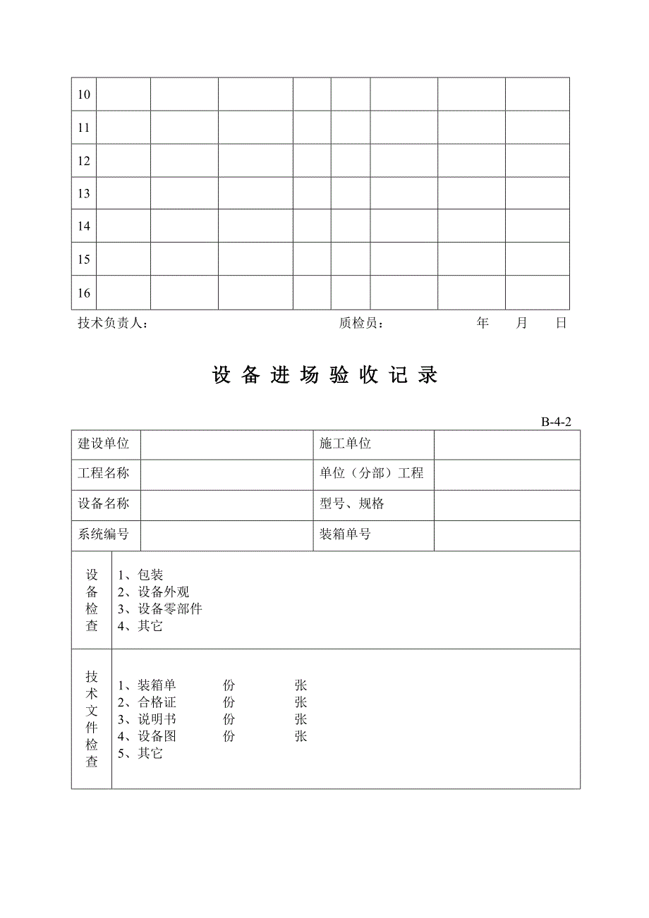 工程材料设备出厂合格证及进场检验报告汇总表.doc_第4页