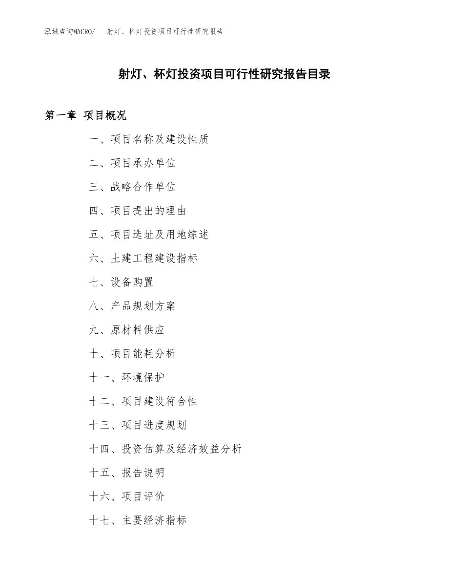 射灯、杯灯投资项目可行性研究报告（总投资4000万元）.docx_第4页