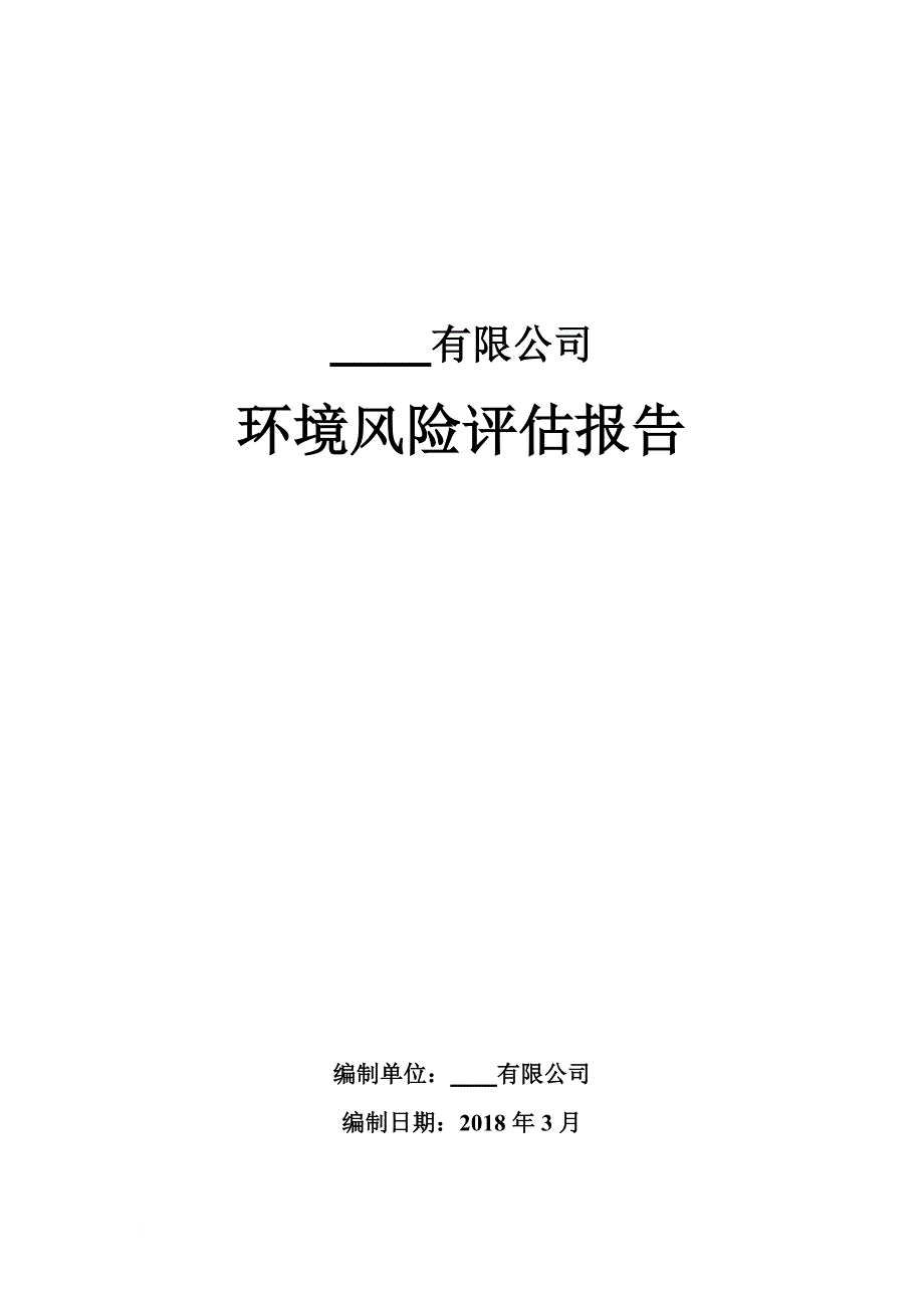 某公司环境风险评估报告_2_第1页