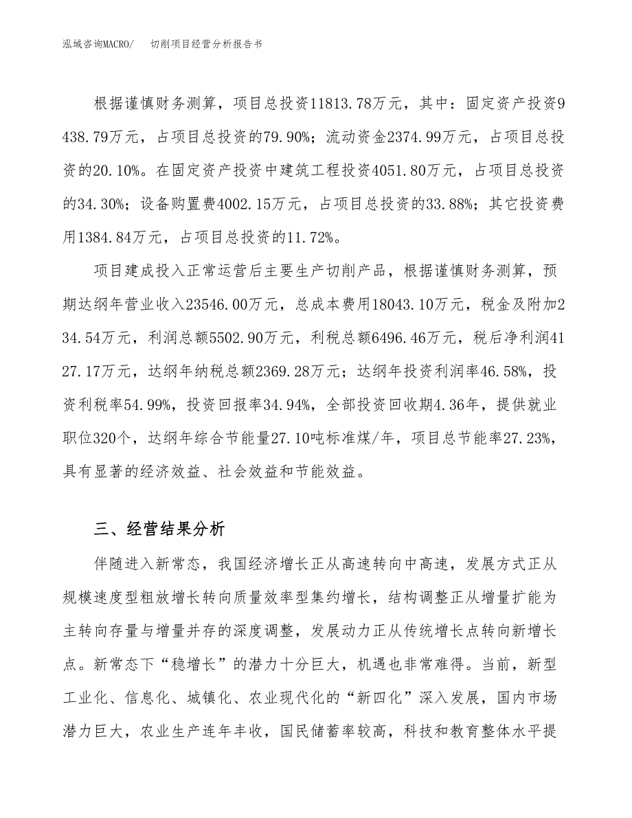 切削项目经营分析报告书（总投资12000万元）（54亩）.docx_第4页