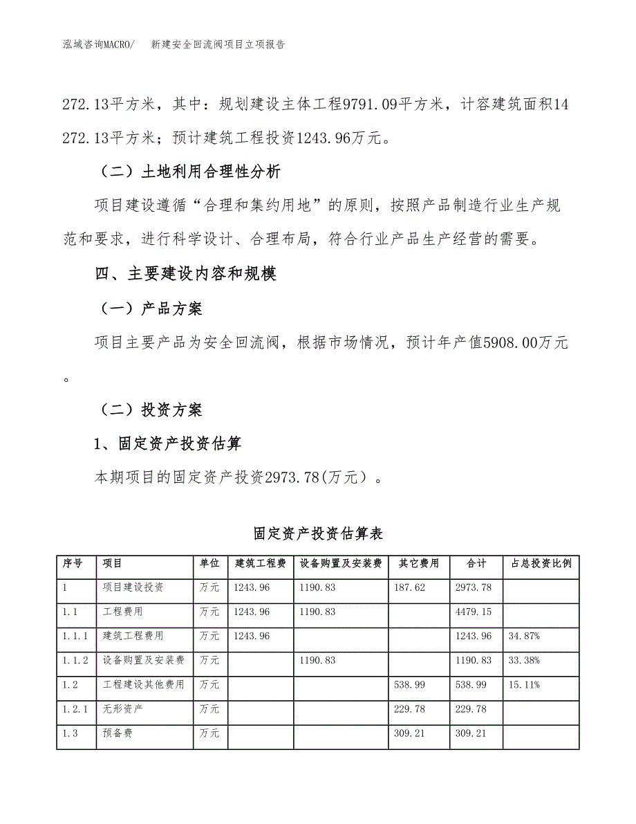 新建安全回流阀项目立项报告模板参考_第3页