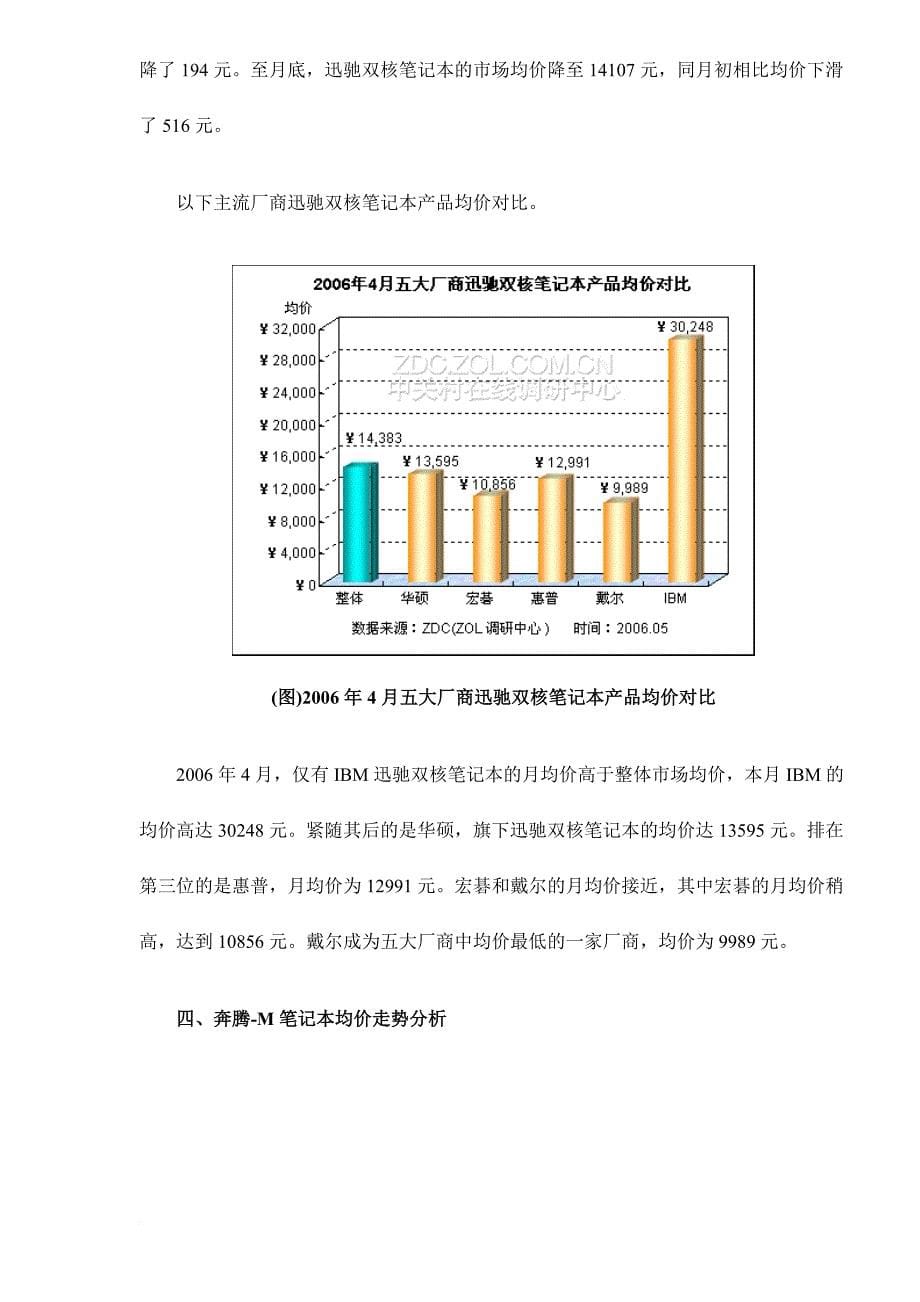 不同cpu类型的笔记本价格走势分析报告.doc_第5页