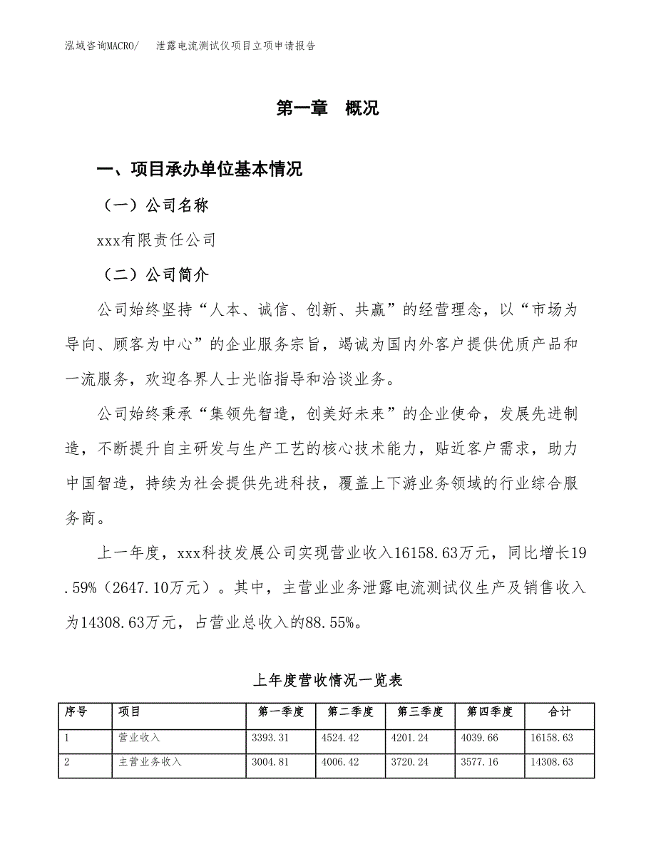 泄露电流测试仪项目立项申请报告范文模板.docx_第2页