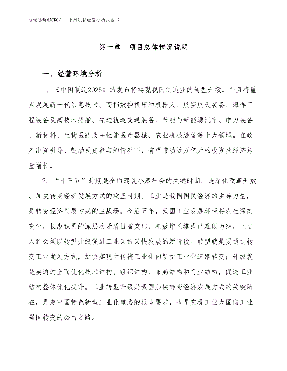 中网项目经营分析报告书（总投资20000万元）（89亩）.docx_第2页