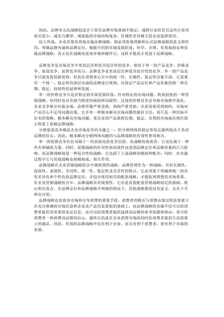 中国企业品牌战略制定与实施.doc_第5页