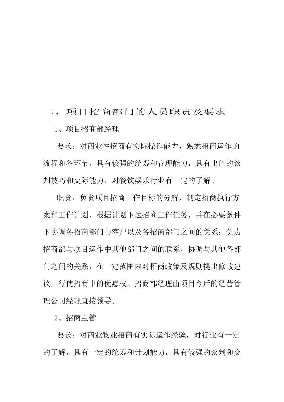 xx公司步行街招商策划书.doc_第5页