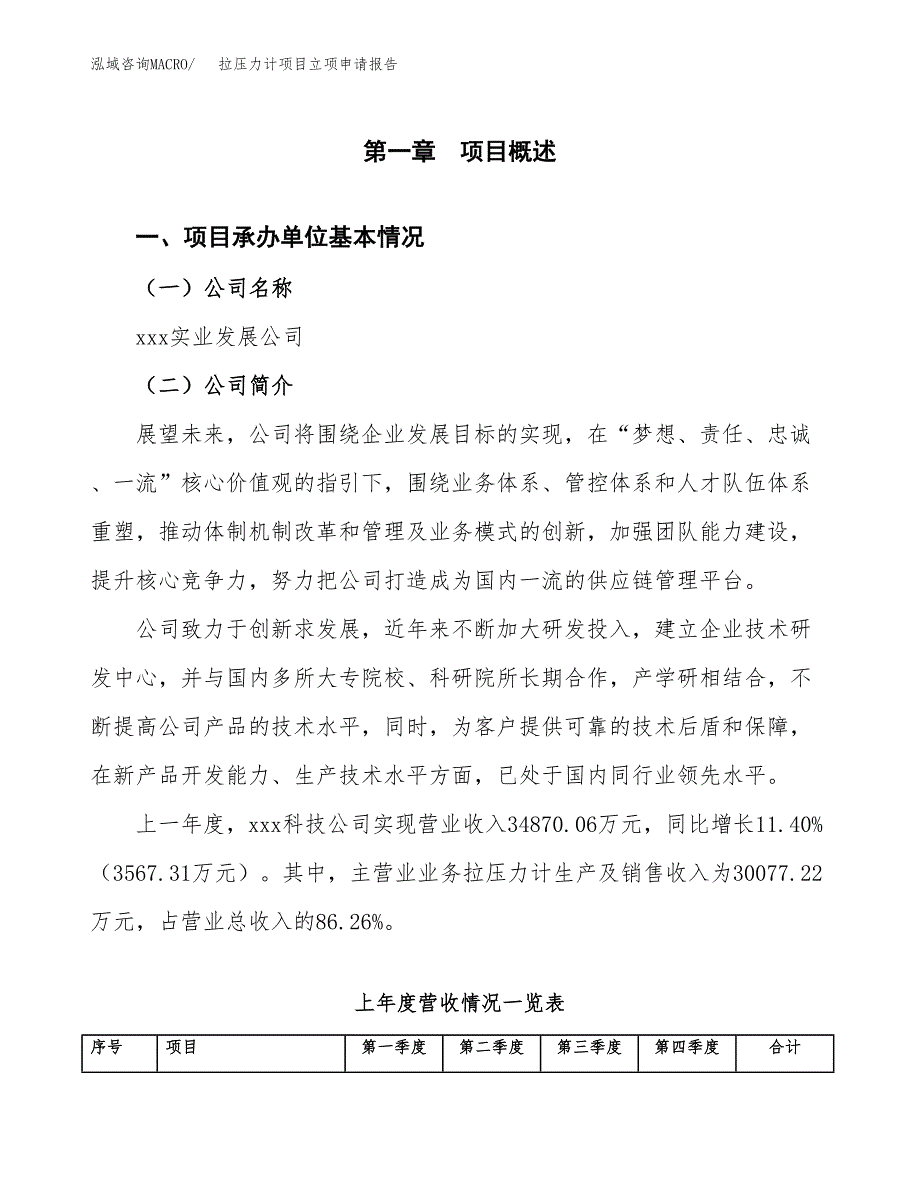 拉压力计项目立项申请报告范文模板.docx_第2页