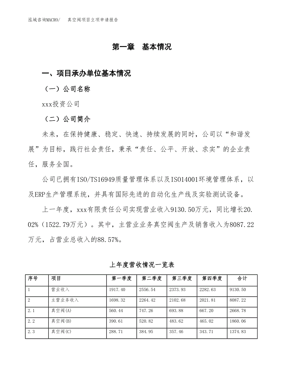 真空阀项目立项申请报告范文模板.docx_第2页