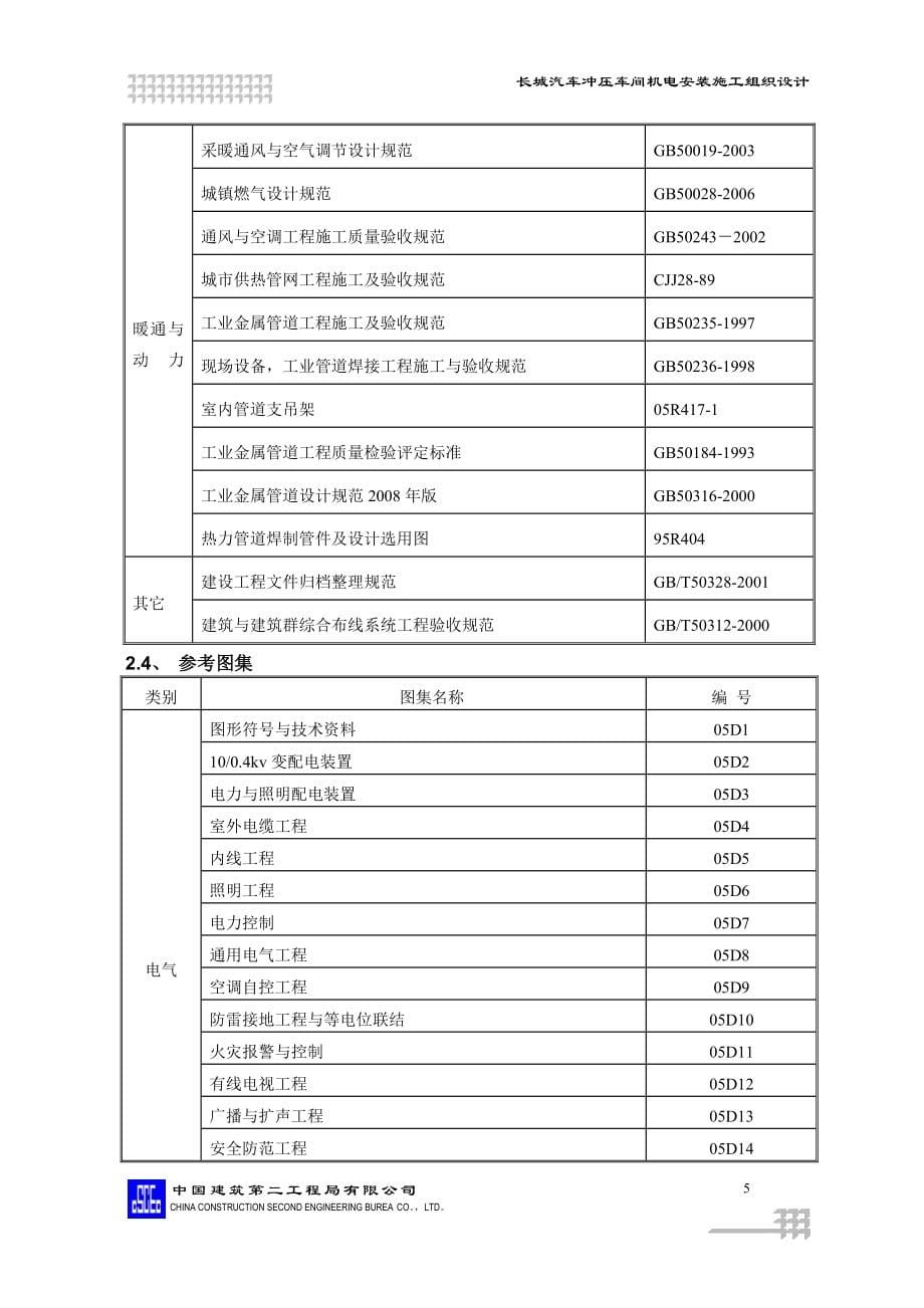 车间机电安装施工组织设计.doc_第5页