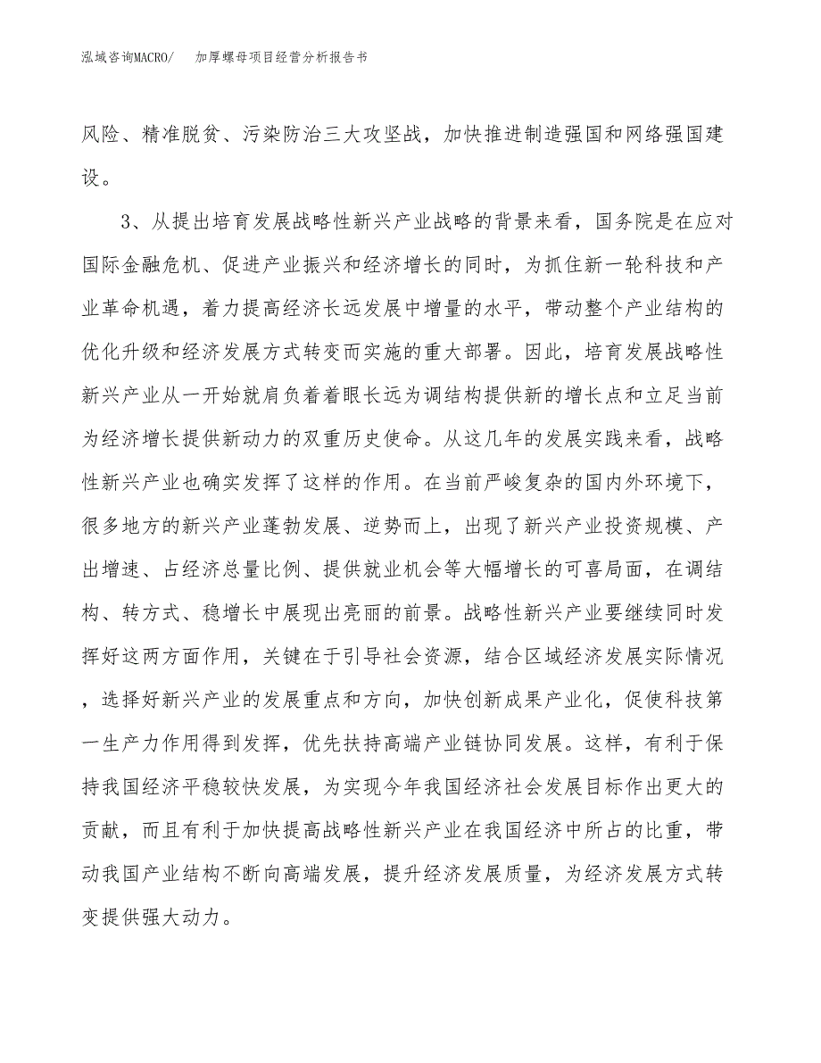 加厚螺母项目经营分析报告书（总投资14000万元）（65亩）.docx_第3页