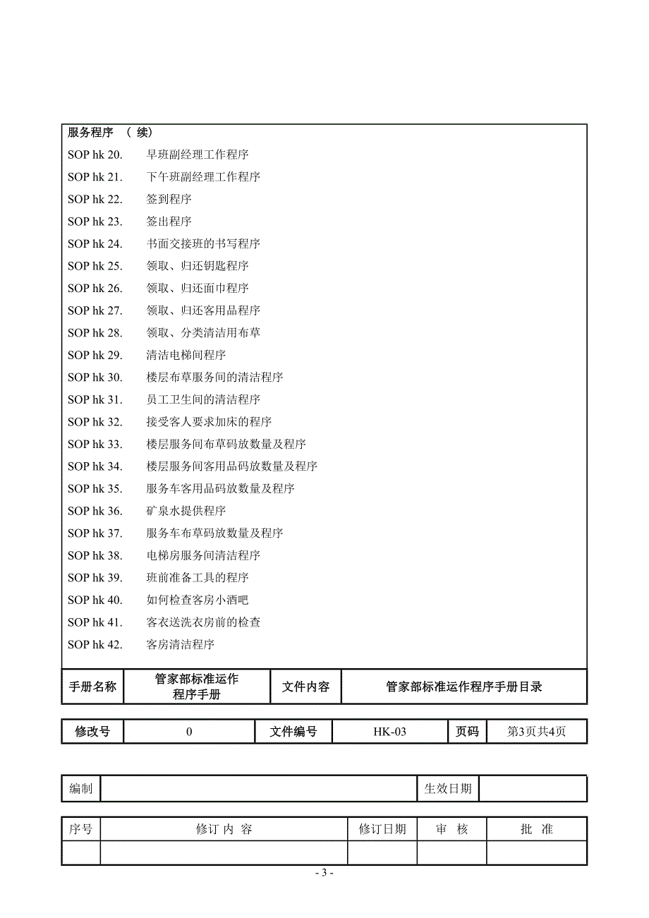 酒店管家部标准运作程序手册.doc_第3页