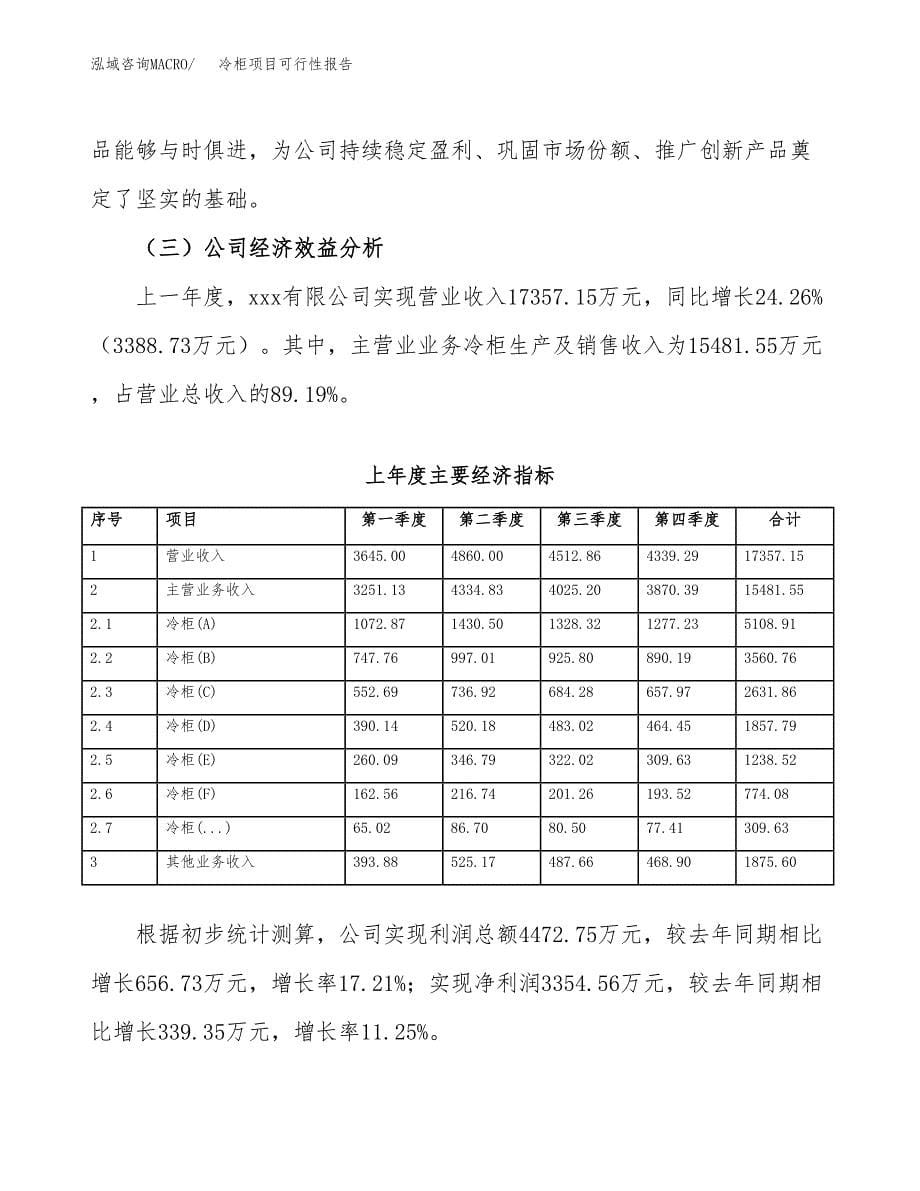 冷柜项目可行性报告范文（总投资18000万元）.docx_第5页