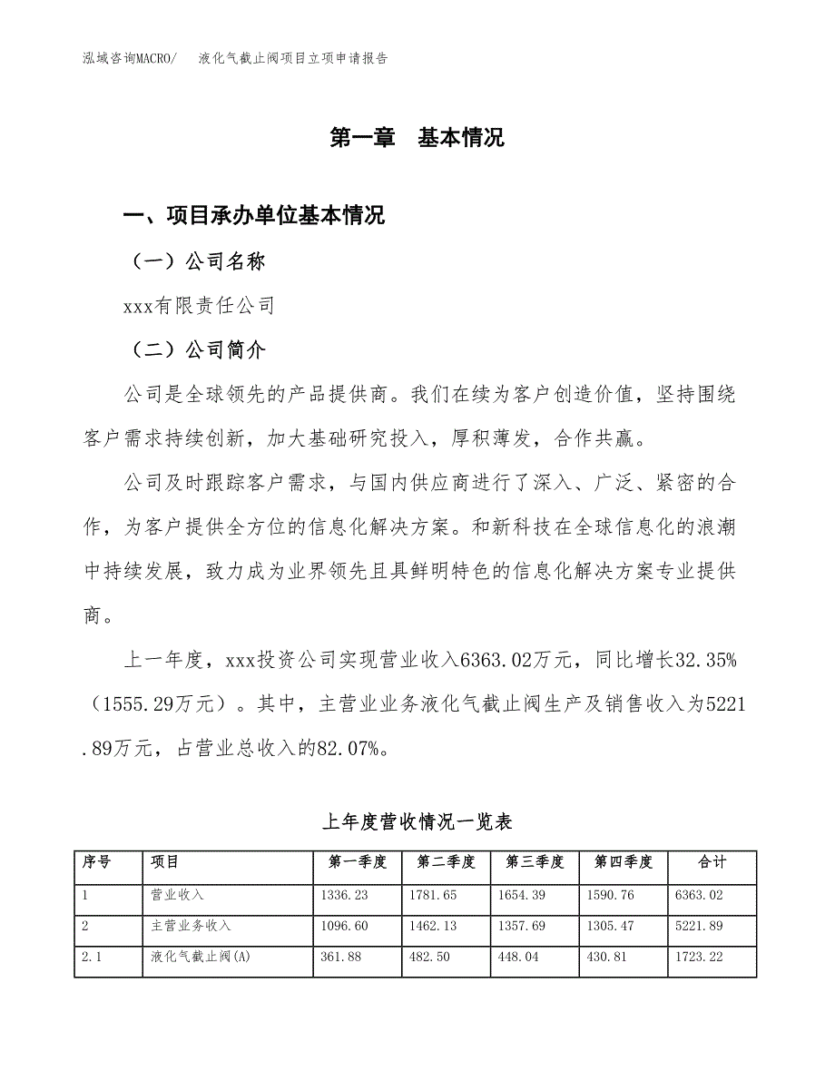 液化气截止阀项目立项申请报告范文模板.docx_第2页