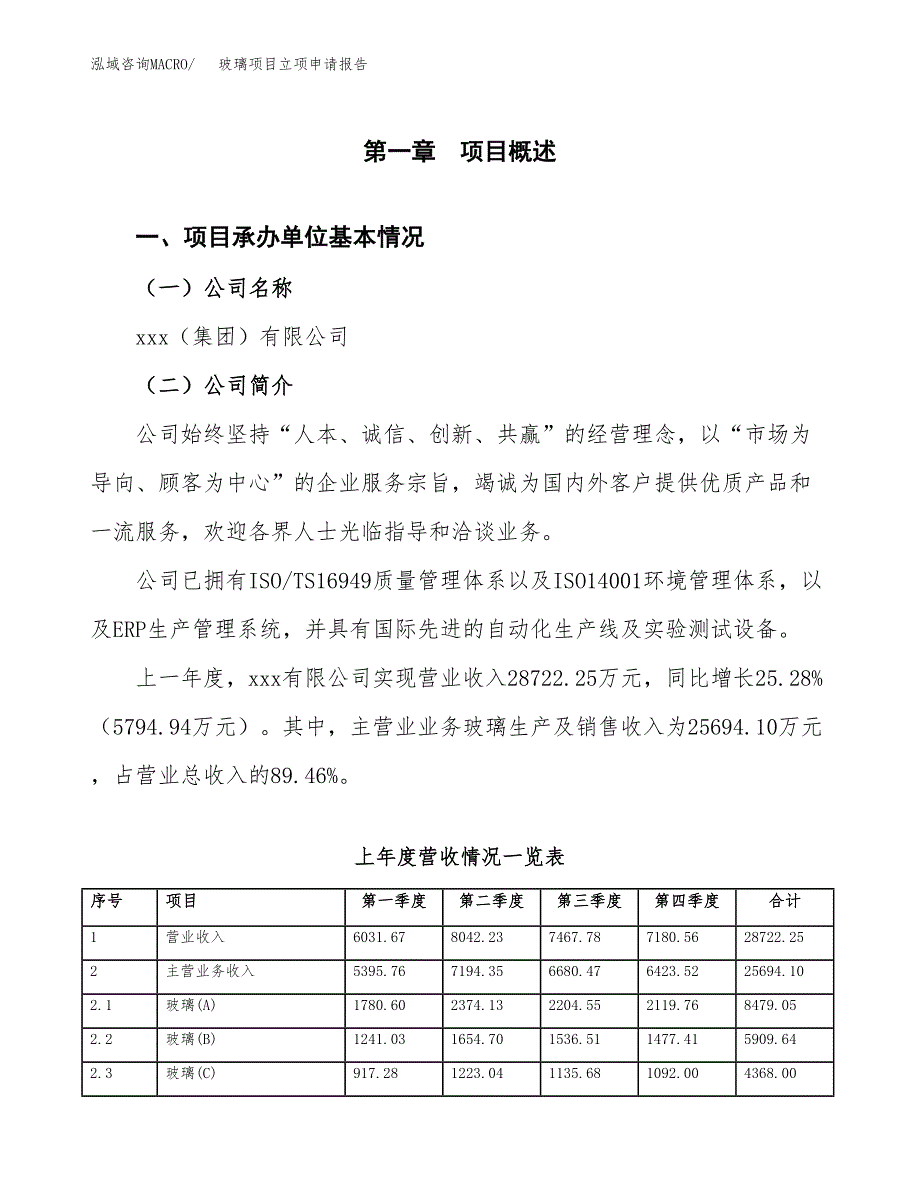 玻璃项目立项申请报告范文模板.docx_第2页