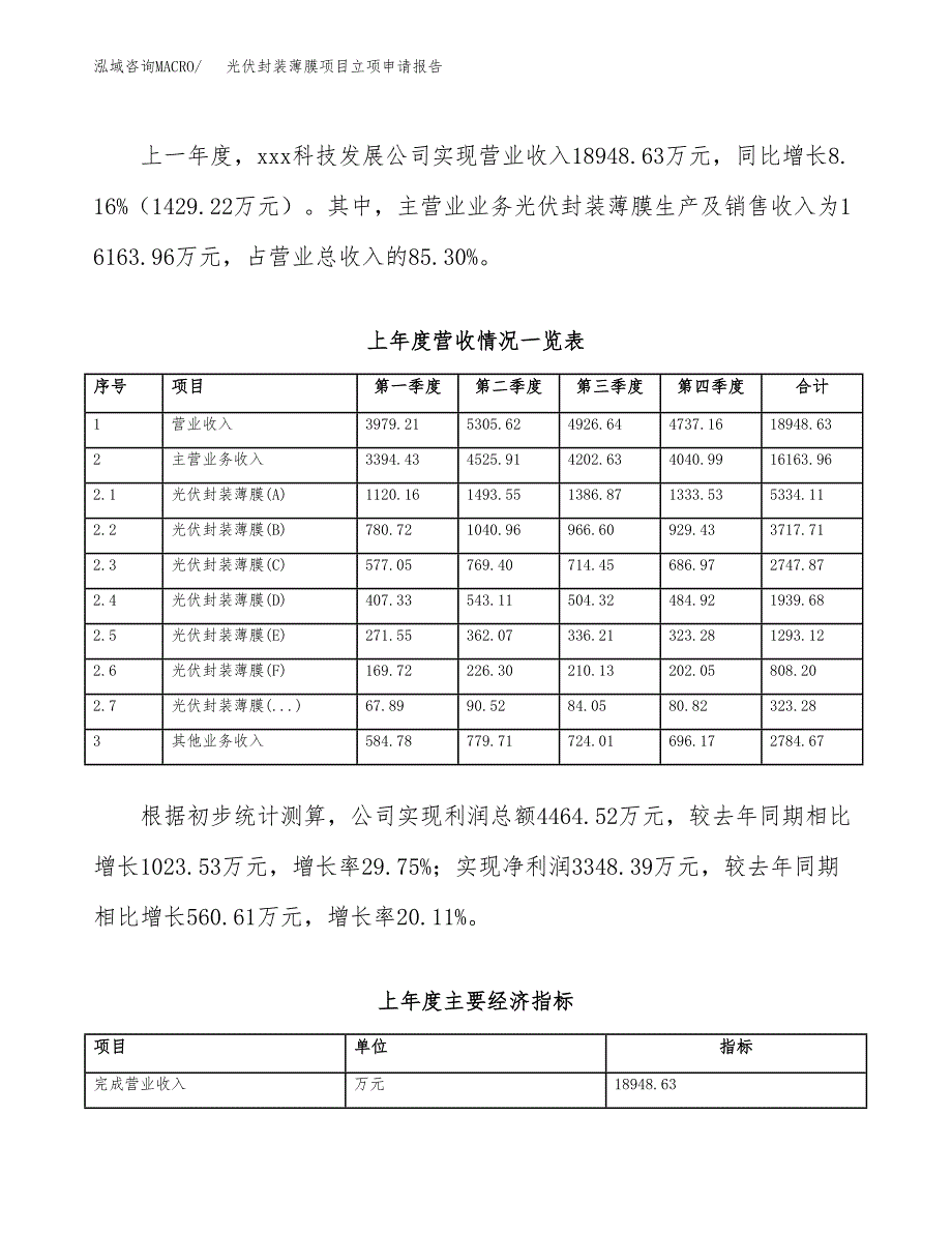 光伏封装薄膜项目立项申请报告范文模板.docx_第3页