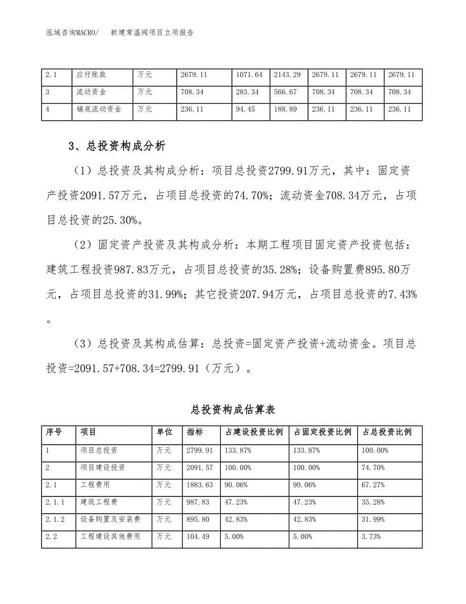 新建常温阀项目立项报告模板参考_第5页