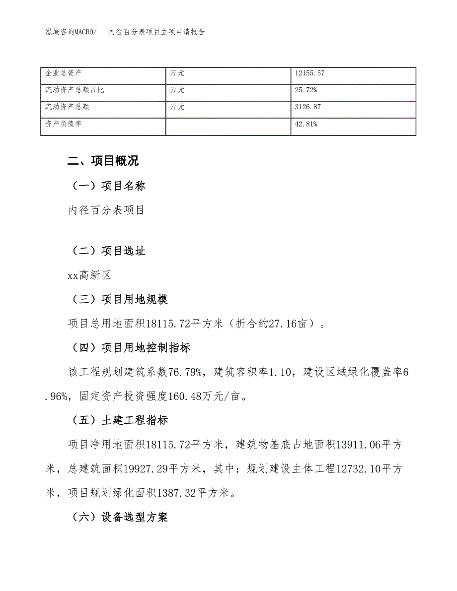 内径百分表项目立项申请报告范文模板.docx_第4页