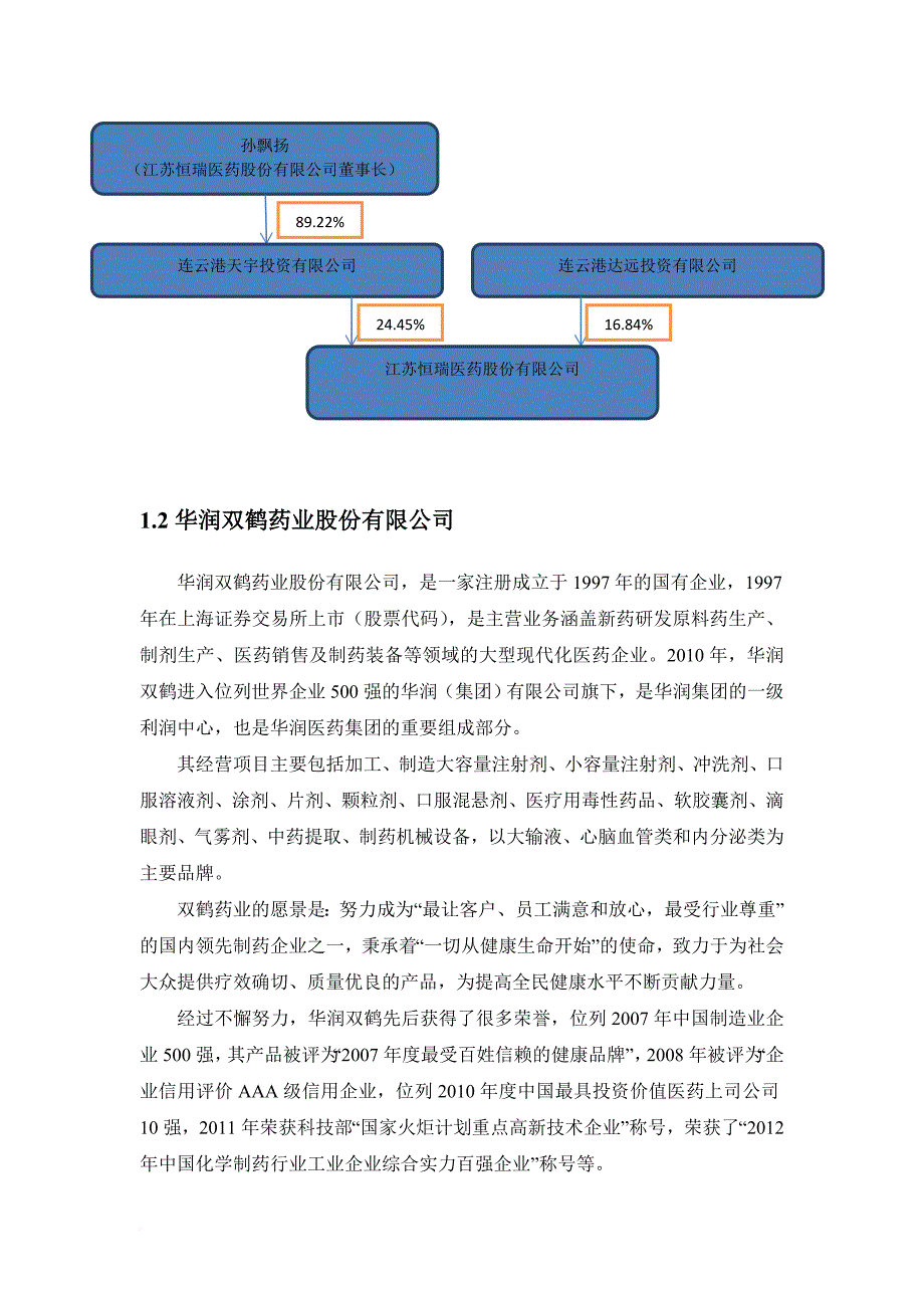 化学制药上市公司投资分析报告.doc_第4页