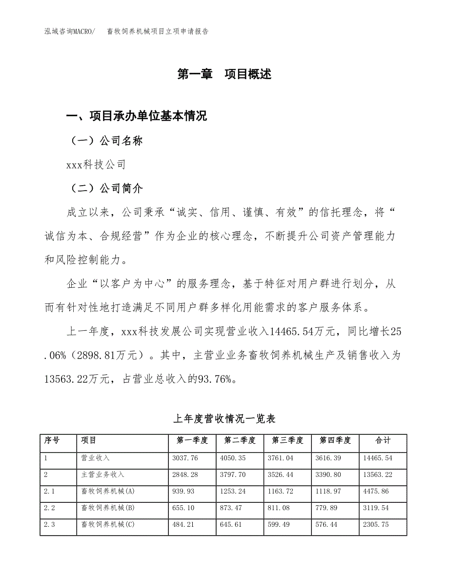 畜牧饲养机械项目立项申请报告范文模板.docx_第2页